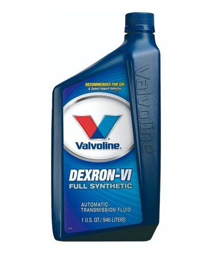 Aceite Valvoline Dexron Atf Vi 6 - Full Synthetic - 10 Uni