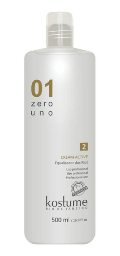 Kostume 01 Zero Uno 2 Cream Ative X 500 Ml.