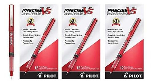 Bolígrafo - Precise V5 Stick Rolling Ball Pens, Extra Fine P