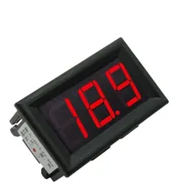 Comprar Voltímetro De Panel 0-30vdc - Unoelectro