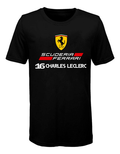 Remera Formula 1 - Scuderia Ferrari (057) Charles Leclerc