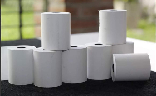 44 Rollos De Papel Obra 114x100 Lisos Blanco