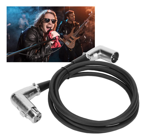 Cable De Micrófono Macho A Hembra, Cables Xlr Con Conductor