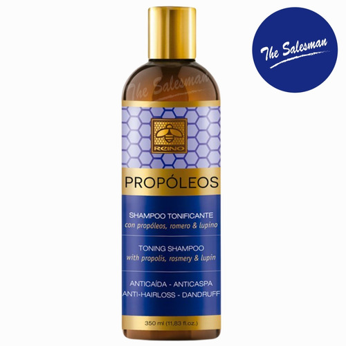 Shampoo Tonificante Anticaída Anticaspa - Propóleos - Reino