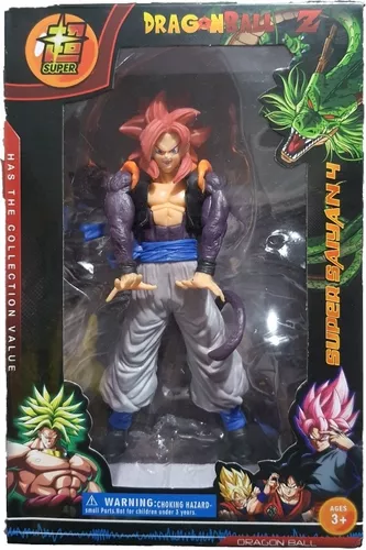 Boneco Dragon Ball Super Gogeta Ss4 Deus - Gogeta Ss4 deus 20cm