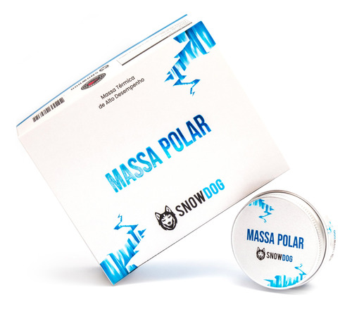 Massa Polar Snowdog - Massa Térmica De Alta Performance 20g