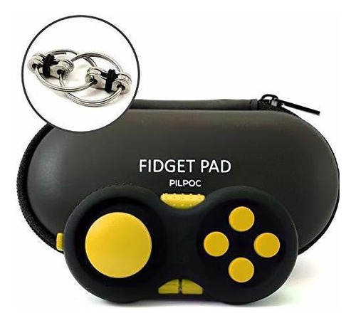 Pilpoc Fidget Controller Pad Cube - Juguete De Enfoque De Ju