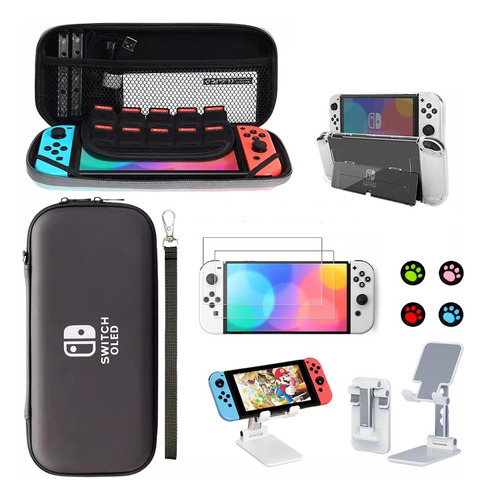 Estuche Protector Y Bolsa Para Nintendo Switch Oled -ne