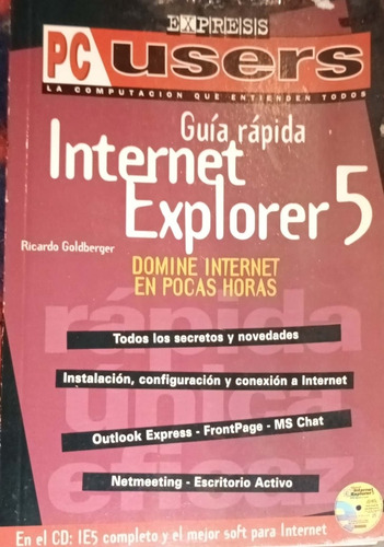 Guía Rápida Internet Explorer 5. Pc. Users.