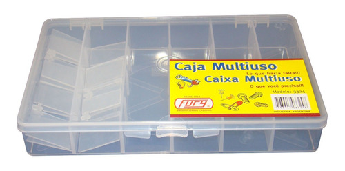 Caja Multiuso Fury 3324 Organizador Movil Gavetero Plastico