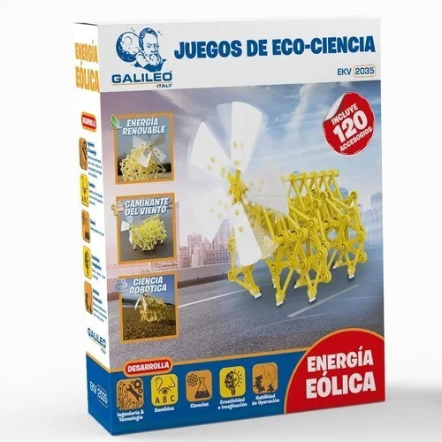 Juego De Eco Ciencia Energia Eolica Galileo Ekv2035