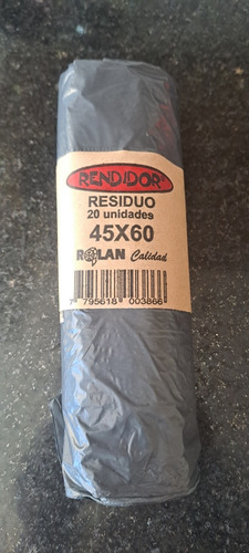 Bolsa De Residuo O Basura De 45x60 20 Unidades