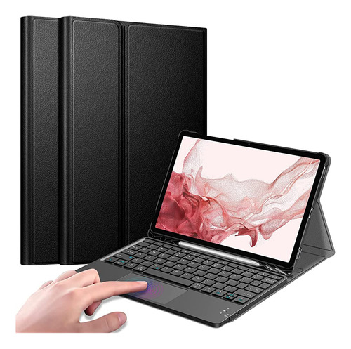 Funda Con Teclado Fintie Para Samsung Galaxy Tab S8/tab S7 1