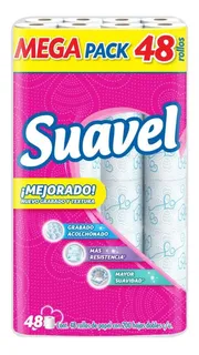 Papel Higiénico Suavel 48 Rollos