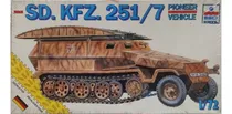 Comprar Sd Kfz 251\u002F7 Maqueta P\u002F Armar Esci 1\u002F72