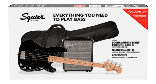 Kit Contrabaixo Fender Squier Affinity Pj Bass Rumble 15