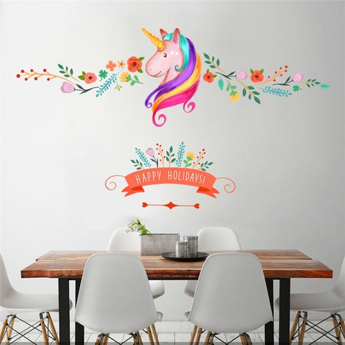 Vinilo Decorativo Unicornio