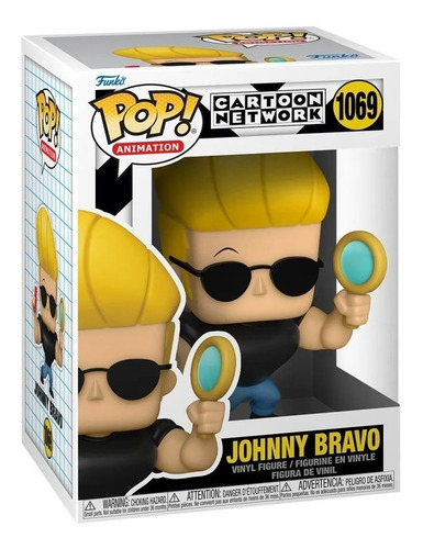 Funko Pop! Animation Cartoon Network #1069 Johnny Bravo