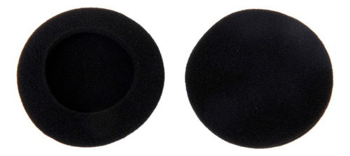 A 4 Pares 60mm Substituição Orelha Espuma Almofada Capas