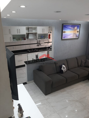 Imagem 25 de 30 de Lindo Sobrado Em Condomínio Fechado, Com 2 Dormitórios, Sala, Cozinha Americana E Planejada, Lavanderia, Churrasqueira Privativa E Uma Vaga De Garagem - Ca00130 - 69920107