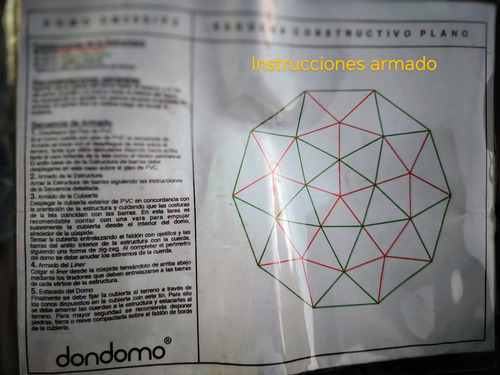 Domo Geodesico 4,5 Mt