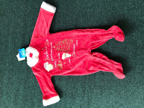 Disfraz Mameluco Santa Claus Winnie Pooh Chrismas Bebés Hot