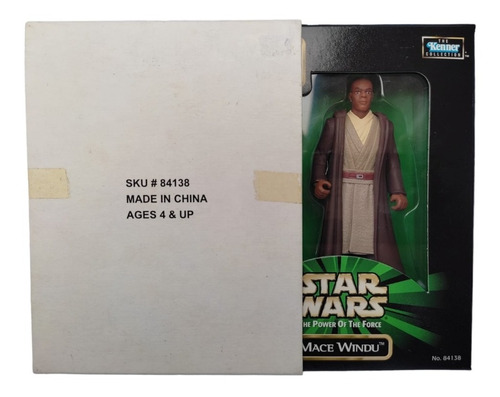 Mace Windu Sneak Preview Star Wars Kenner Vintage 