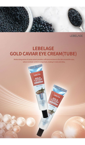 Crema Para Contorno De Ojos Caviar & Oro Antiarruga 40ml_1pz