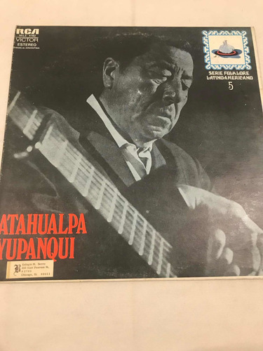 Atahualpa Yupanqui Folklore Disco Vinilo Lp