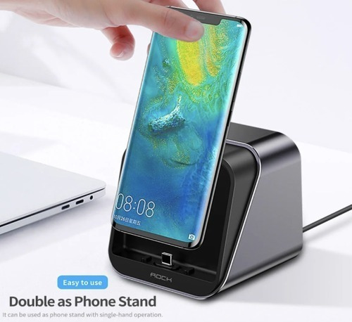 Imagen 4 de 10 de Hub Usb C 7 En 1 Hdmi Vga Rj45 3.5mm Usb 3.0 Cloud - Rock