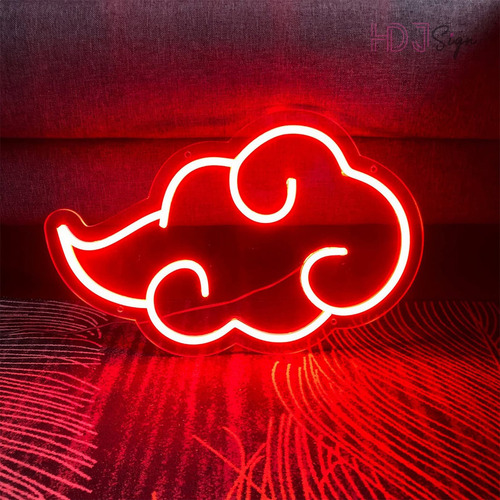 Oyhmc Nube Auspiciosa Letrero Neon Luz Pared Para Dormitorio