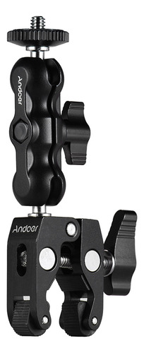 Adaptador Led Flash Ball Clamp Video Inch Multifuncional