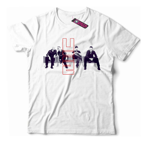 Remera U2 U=2 Toda La Banda Rp350 Dtg Premium