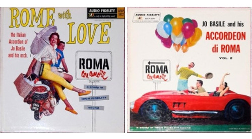 Roma Con Amore 2 Discos De Vinilo Vol. 1 Y 21957-1958 