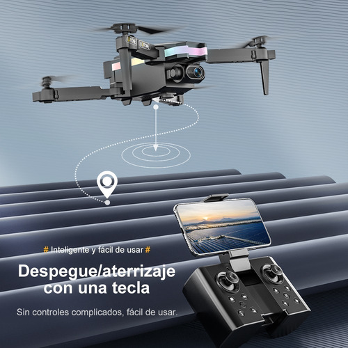 Min Drone Ls-e525 Pro Doble Cámara 4k + 2 Baterías Empezando