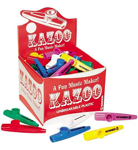 Khs America Kazoo Classpack Paquete De 50 Colores Surti...