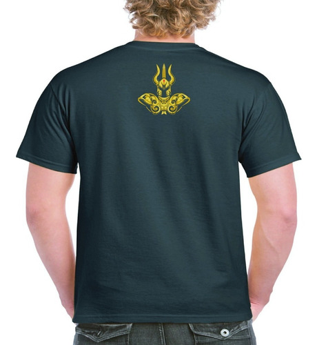 Imagen 2 de 2 de Playera Caballero Del Zodiaco Dorado Capricornio Hombre