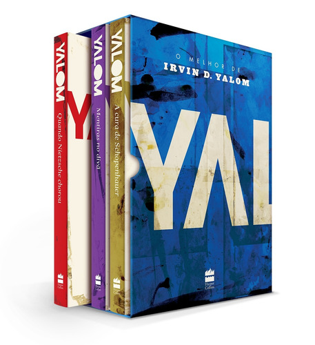 O melhor de Irvin D. Yalom - Kit, de Yalom, Irvin D.. Casa dos Livros Editora Ltda, capa dura em português, 2016