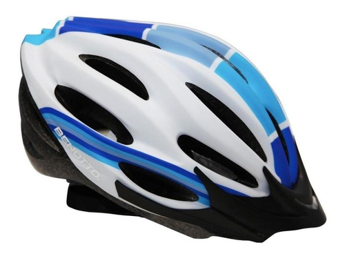 Casco Benotto Montaña Hw-1 Tallas M Y L Color Blanco/azul Talla L (58-61 Cm)