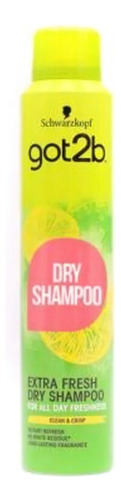  Shampoo Seco Extra Fresco Schwarzkopf Got2b 200 Ml