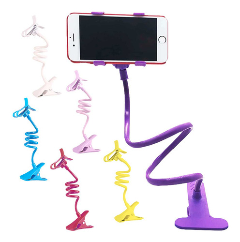 Soporte Celular Flexible Sujetador Smartphone Multifuncional