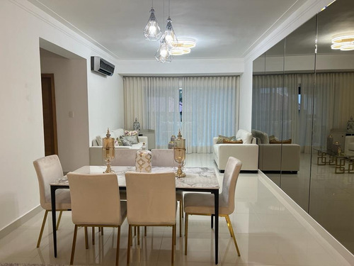 Imagen 1 de 21 de Apartamento En Alquiler En Bella Vista Amueblado, Cercano A Sectores Como Renacimiento, Mirador Sur, Urbanización Real, Anacaona, Bella Vista Norte, Cacicazgos, Rómulo Betancourt, Sarasota