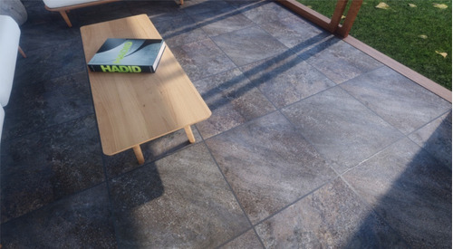 Ceramica 50x50 Granito Rosso Porfido Vereda Patio