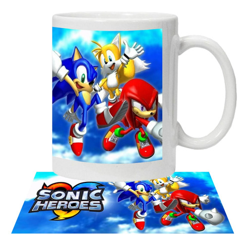 Tazon Sonic Y Sus Amigos Sonic Heroes Grafimax