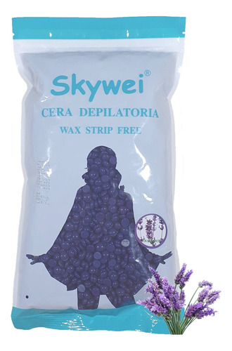 Cera Depilatoria Elástica 500gr Depilación Sin Dolor Ziploc