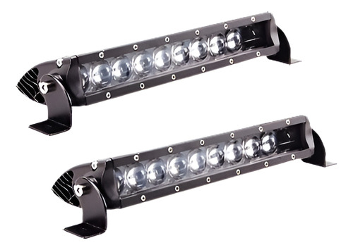 Nuevo 2 X 11  4d 50w Spot Haz Led Barra De Luz De Trabajo Of