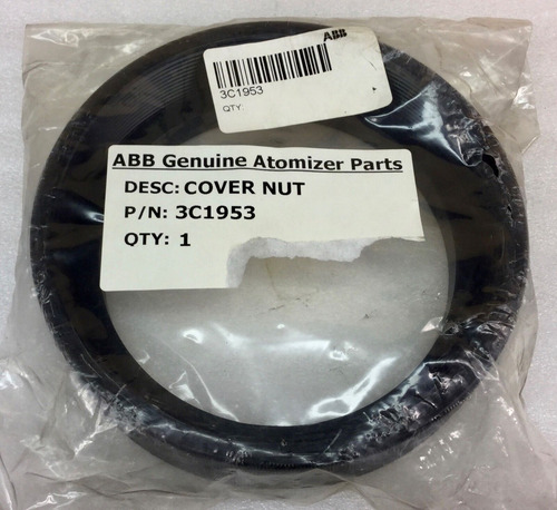 Abb Robotics 3c1953 Cover Nut For Robobell Paint Robot Eez