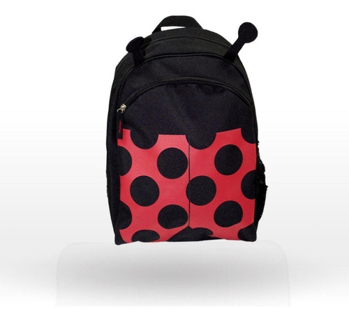 Mochila Catarina Roja French West Indies Ff120 Color Negro