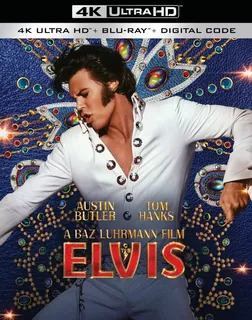 Elvis 2022 Tom Hanks Pelicula 4k Uhd + Blu-ray