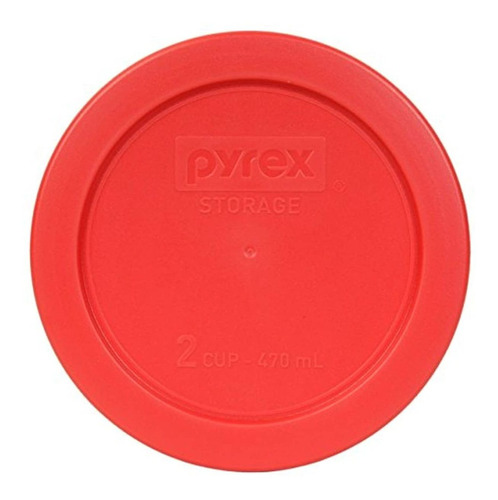 Pyrex 7200-pc - Tapa De Almacenamiento Redonda De 2 Tazas,